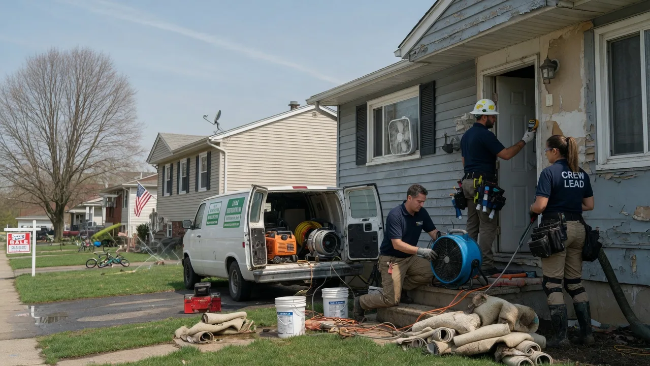 Flood Cleanup in Orlinda, TN near me