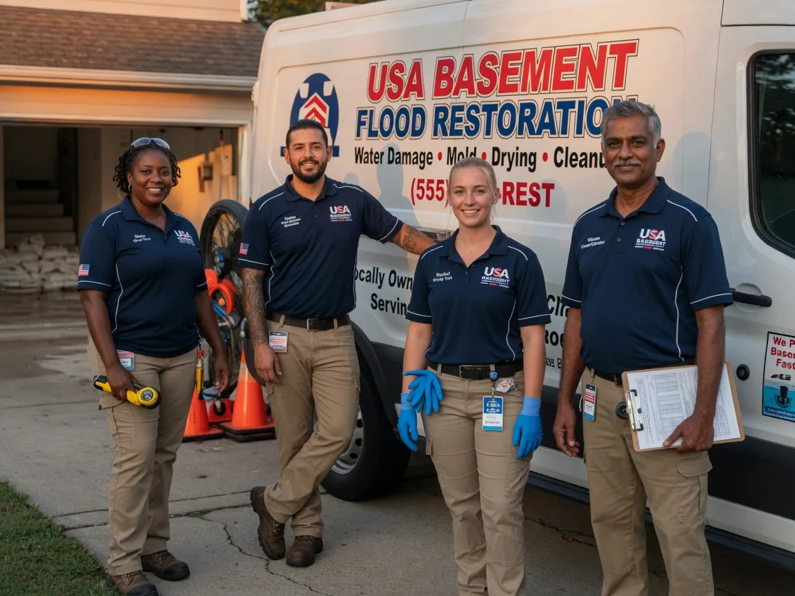 Basement Flood Cleanup company in Orlinda, TN