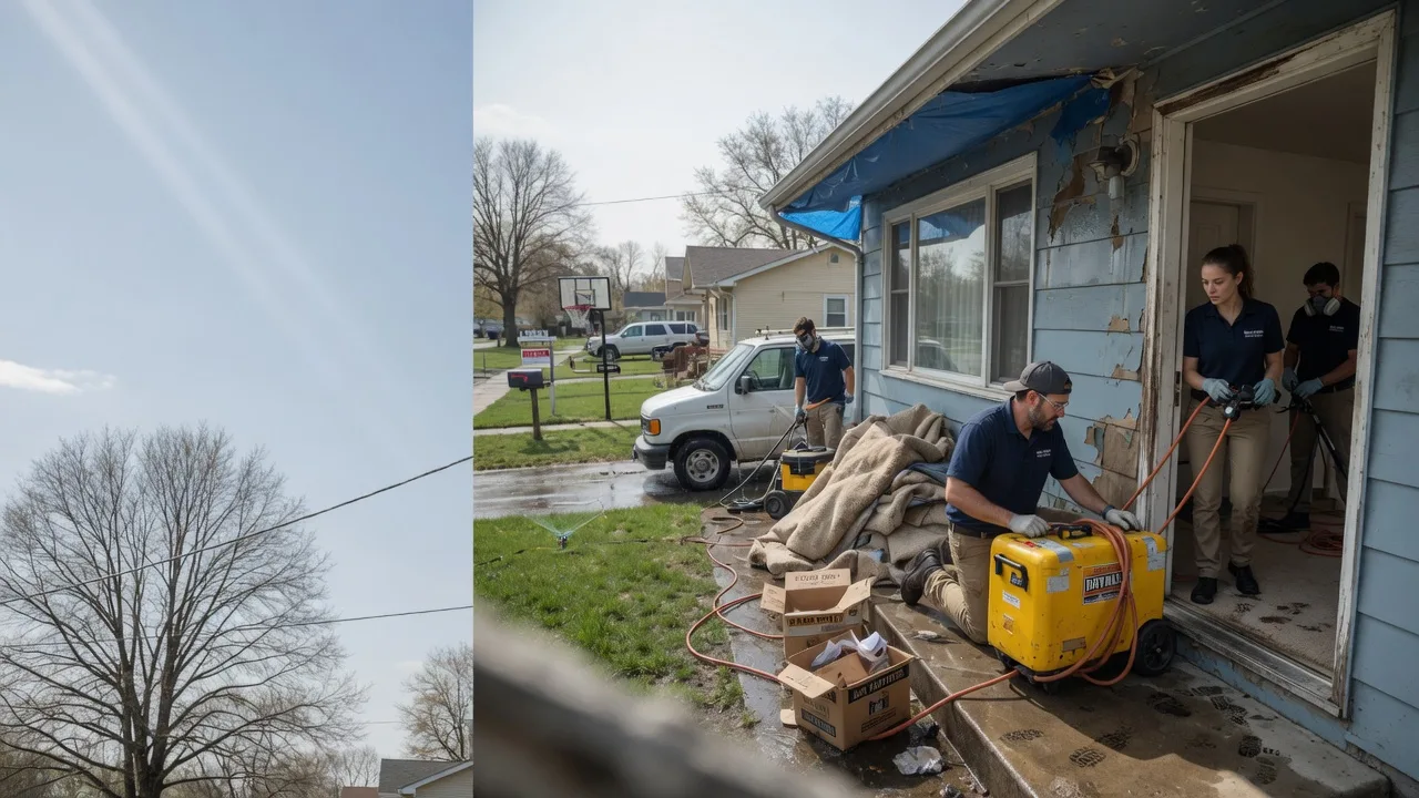 Basement Flood Cleanup in Orlinda, TN near me
